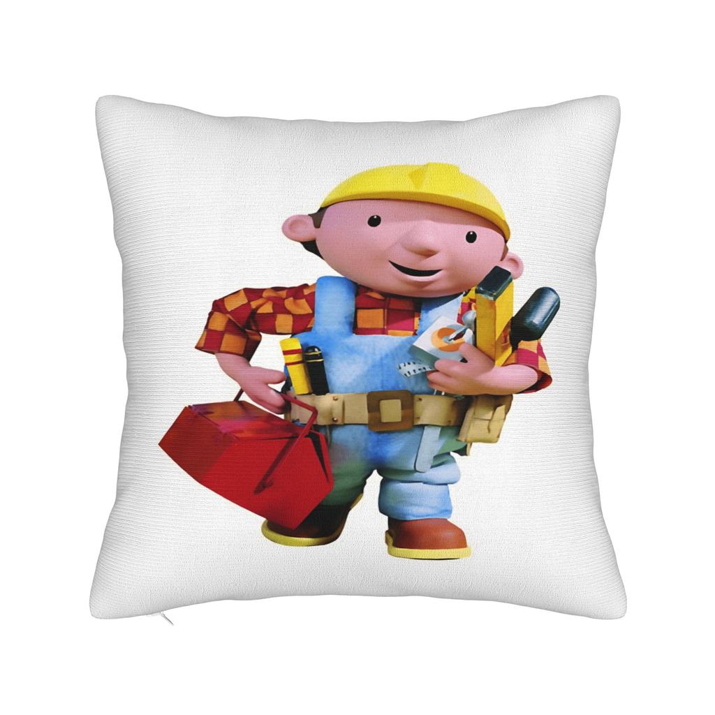 Наволочка Мультяшная B-Bob B-Builder Квадратная Наволочка Для Дивана Спальни Домашний Декор Смешные Наволочки