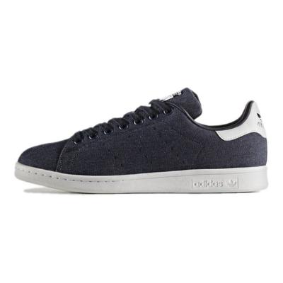 Оригинальные кроссовки Stan Smith с нескользящей подошвой, прочные, с низким верхом, мужские кроссовки, синие BY9190