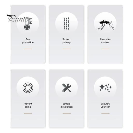 2 шт. солнцезащитные козырьки на боковое окно автомобиля, защита от ультрафиолета, защита от солнца, москитная сетка, занавеска от солнца на переднее и заднее окно автомобиля