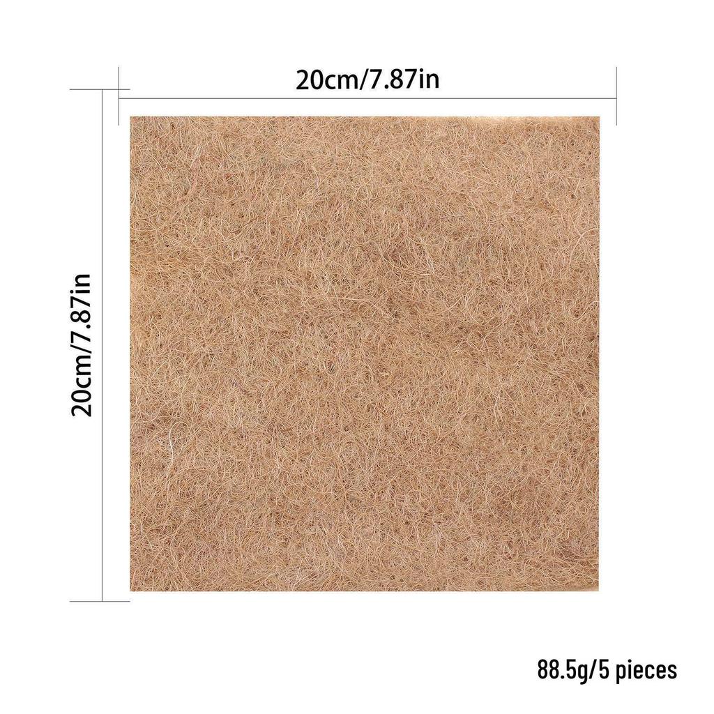 Jute Fiber Seedling Mat for Plant Cultivation and Gardening