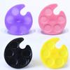 Palette Mini Nail Art Plastic Dish Finger Ring Acrylic Painting Drawing Holder