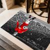 Wayne Rooney Manchester Floor Rug Office Rug Perfect for Game Room Balcony Living Rooms Entryway Antislip Carpet Office home decor