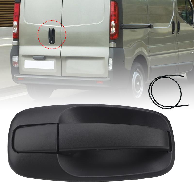 Rear Door Handle For Renault Trafic MK2 Vauxhall Vivaro Opel VIVARO A83 MK1 Nissan PRIMASTAR X83 2001-2014 91168525 8200214656