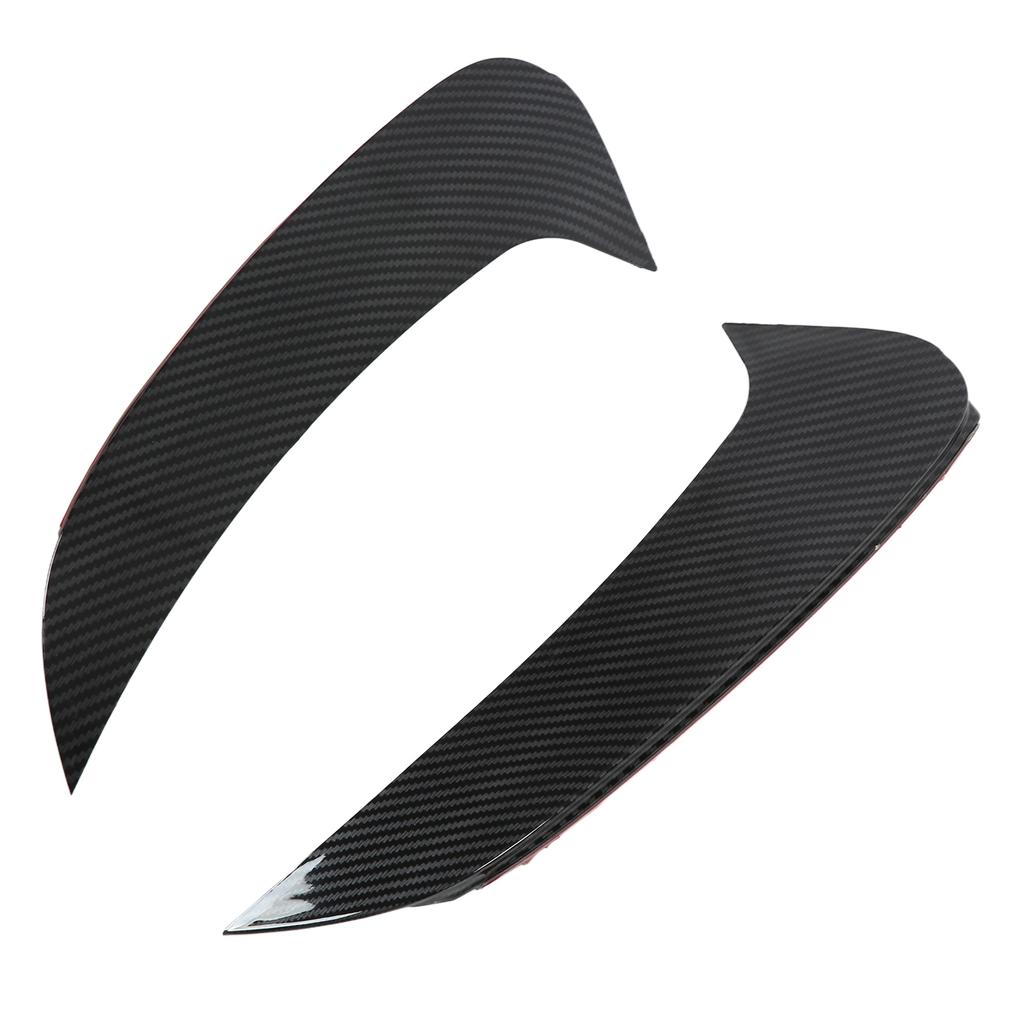 2pcs Carbon Fiber Style Rear Bumper Air Vent Trim Replacement for Mercedes Benz GLE Class W167 AMGLine V167 GLE350