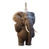 Animal Pendant Elephant Giraffe Hippopotamus Frog Design Christmas Ornament Hanging Rustic Holiday Decor