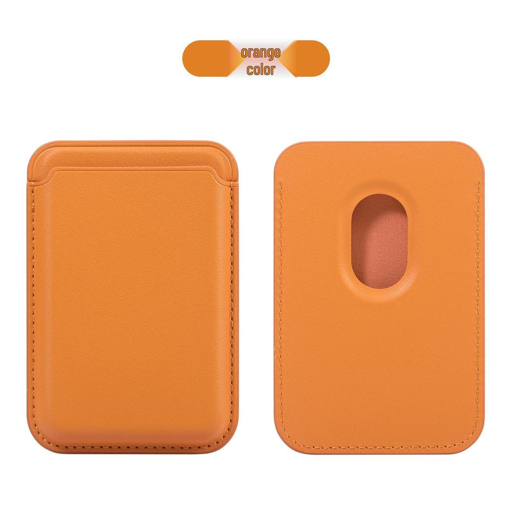 Кожаный картхолдер MagSafe для iPhone 17/16/15 - Прочный магнитный чехол