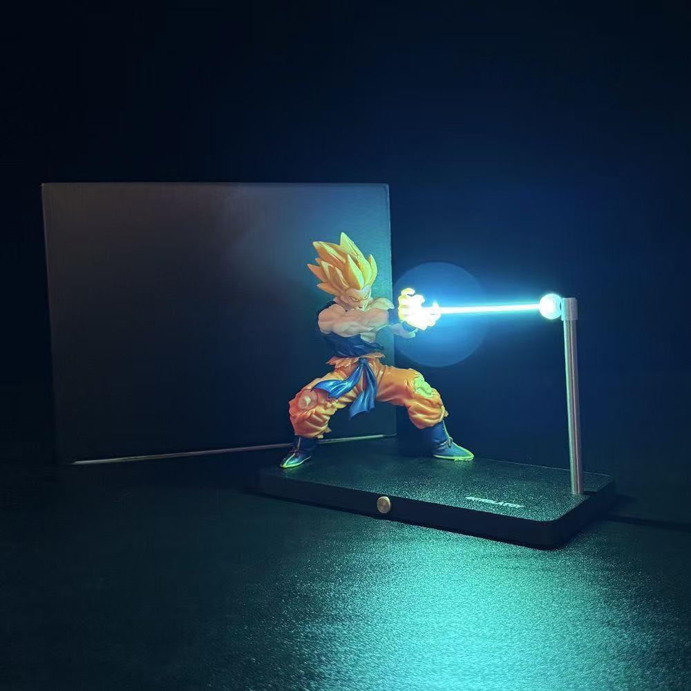 Dragon Ball Z Goku Spirit Bomb Night Light With Magnetic Design For Anime Fans