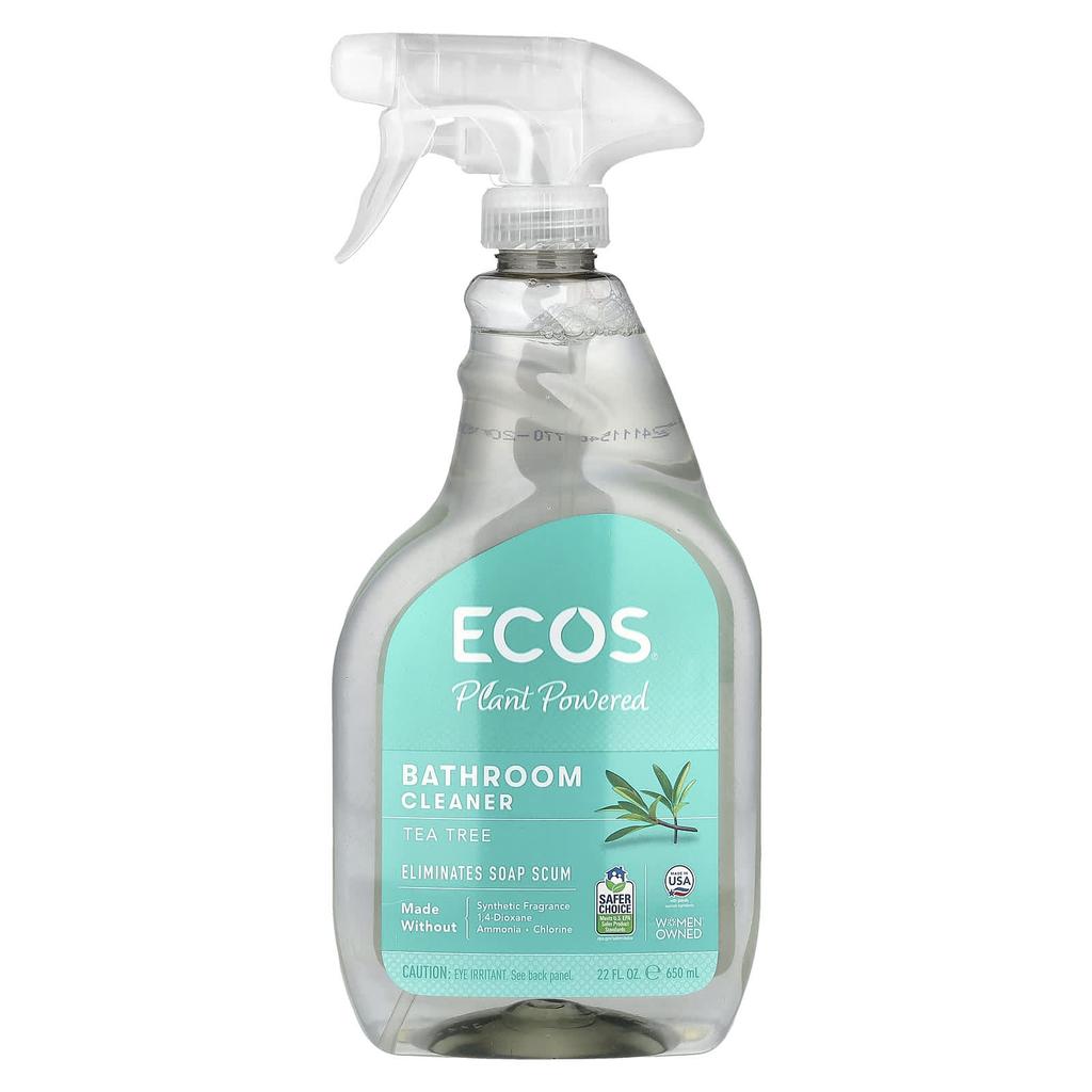 Ecos, Bathroom Cleaner, Tea Tree, 650Ml(22Fl Oz)