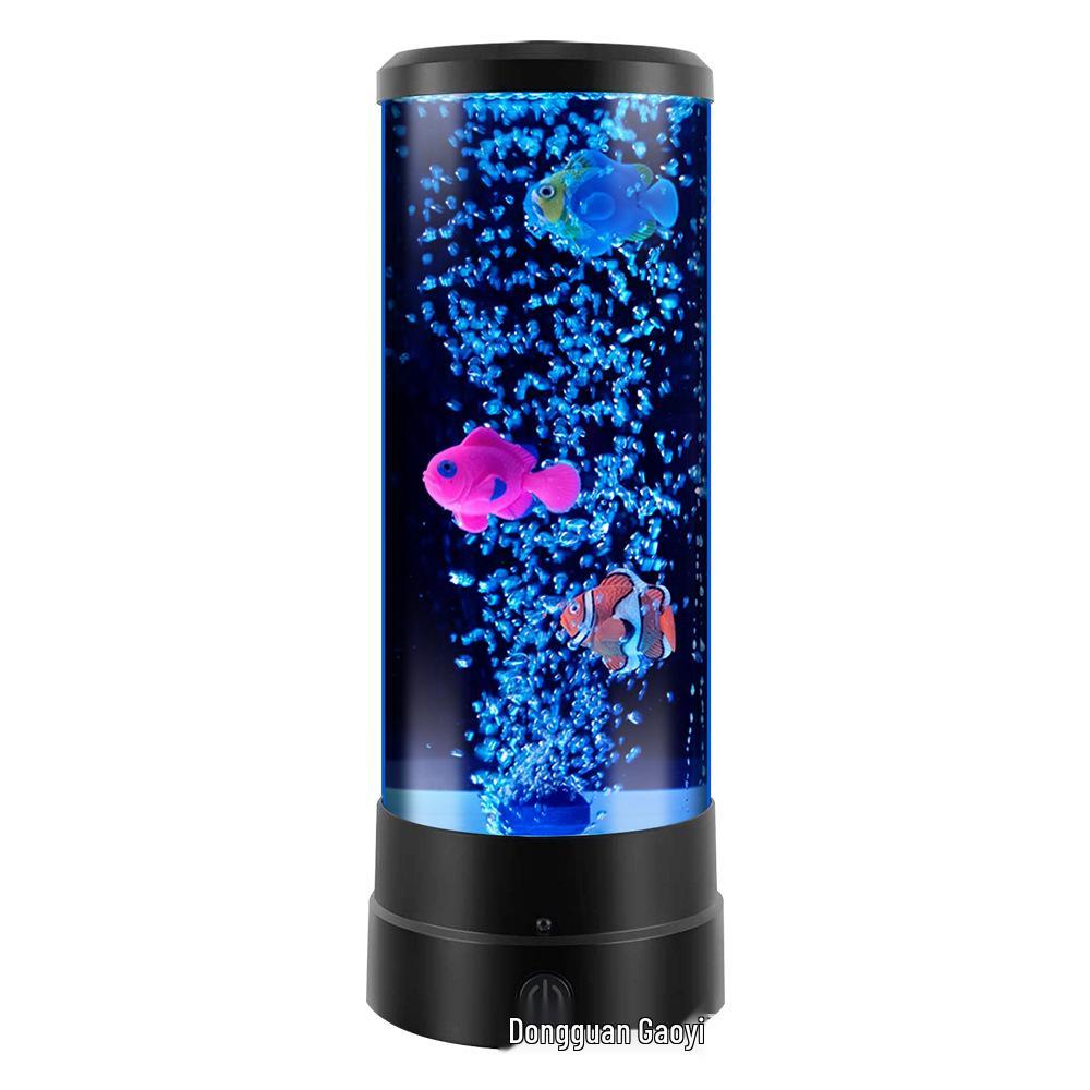 LED Jellyfish Night Light - Creative DIY Table Lamp for Kids' Rooms