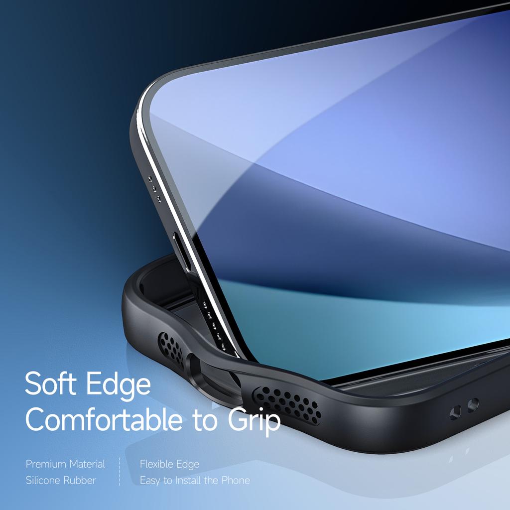 Чехол для iPhone 17 DUX DUCIS Серия Aimo TPU+PC Матовый Противоударный Чехол для Телефона (Сертификация REACH)