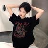 Women's 2025 Loose-Fit Cartoon Hip-Hop Cotton T-Shirt