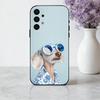 F-Funny A-Animal D-Dog-G  Phone Case For Samsung Galaxy A73,A72,A71,A70,A53,A52,A51,Soft Silicone Black Cover