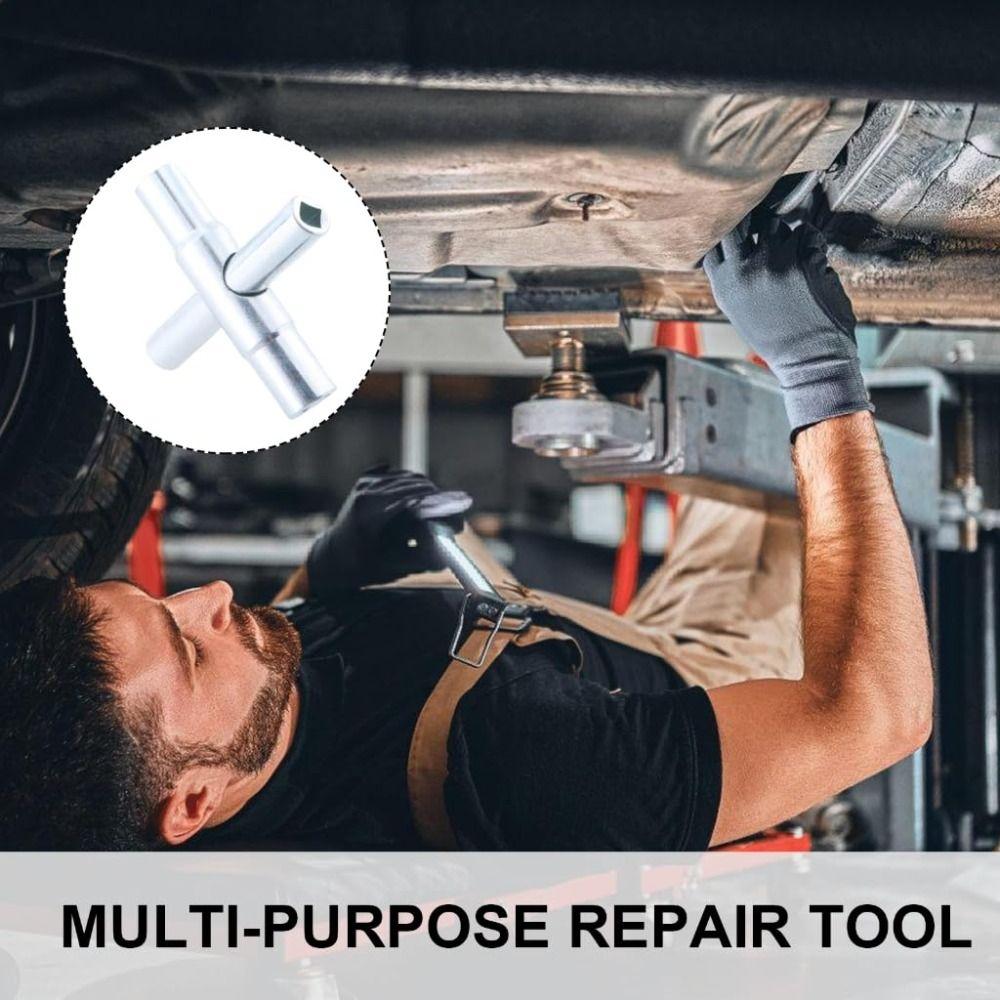 Многофункциональный дизайн Квадратный Ключ-гаечный ключ Ключ для коммунальных служб Вода Обслуживание ванной комнаты