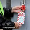 Премиальные бирки Lockout Tagout, 7,6 x 14,6 см, 240 бирок «Опасно. Не включать» с 240 кабельными стяжками, устойчивые к разрыву и воде Loto-бирки