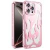 Кейс для отвода тепла Flame Hollow для Apple 16promax Чехол для телефона для iPhone 15 Стразы 14 Противоударный защитный чехол