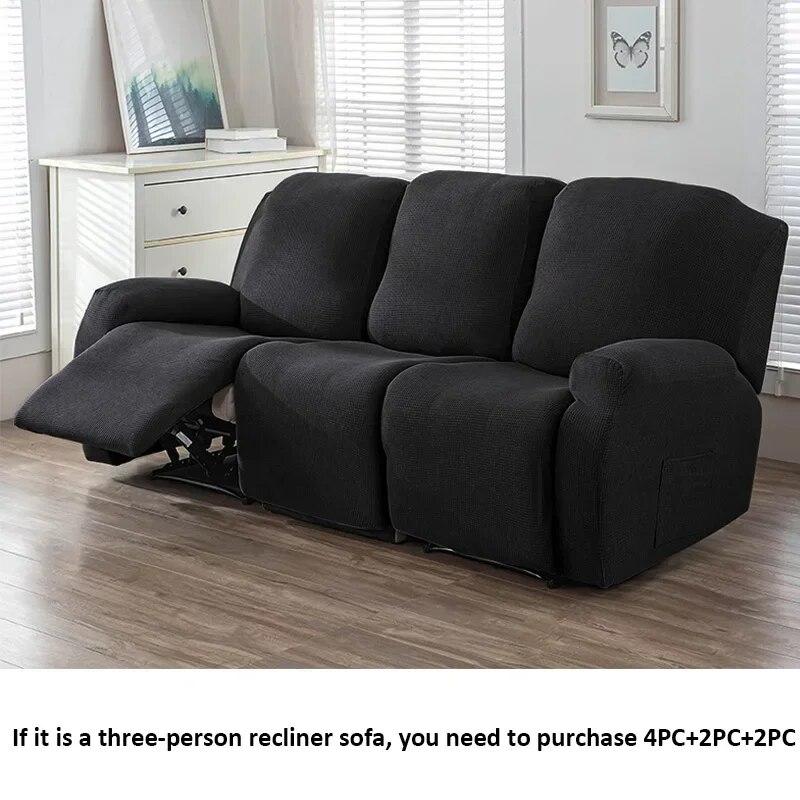 Водонепроницаемый чехол для дивана с откидной спинкой для гостиной, жаккардовый чехол для дивана, нескользящий чехол для кресла, офисный домашний декор, чехол для дивана