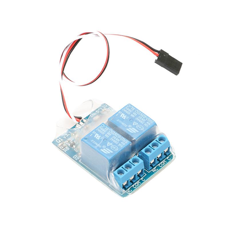 5-12V 10A Dual Channel RC Industrial Grade PWM Relay Switch Solderless Terminal Block w Optocoupler Isolation Electronic Module