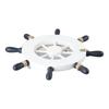 Home Decoration Crafts Beach Art Hanging Decoration Wall Decor Ship Steering Wheel Wooden Boat