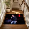 Michael B-Bolton Floor Mat Flannel Rug Non Slip Absorbent Soft Washable For Entryway Hallway Bathroom Kitchen Decor