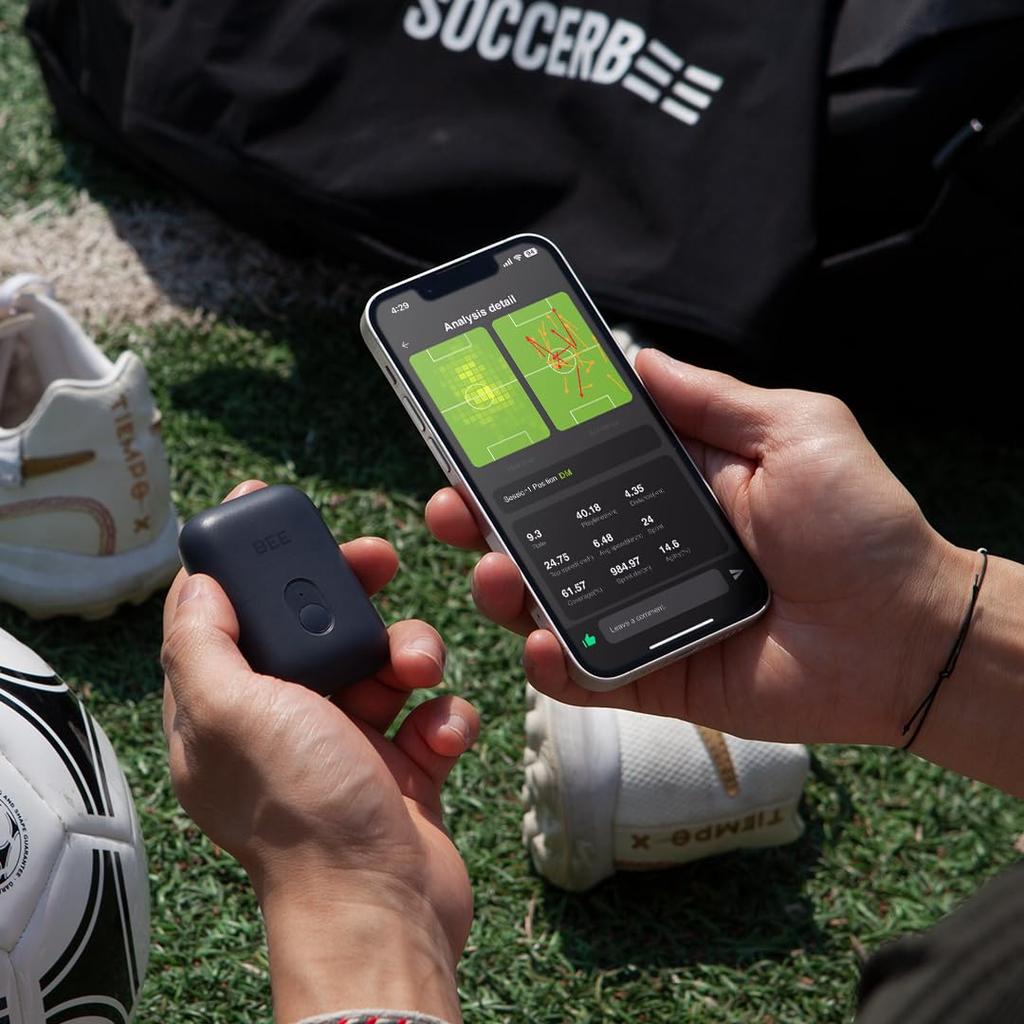 Жилет Soccerbee Pro 2 GPS Носимое устройство для отслеживания и анализа активности игроков в такие виды спорта на открытом воздухе, как лакросс - футбол, американский футбол,