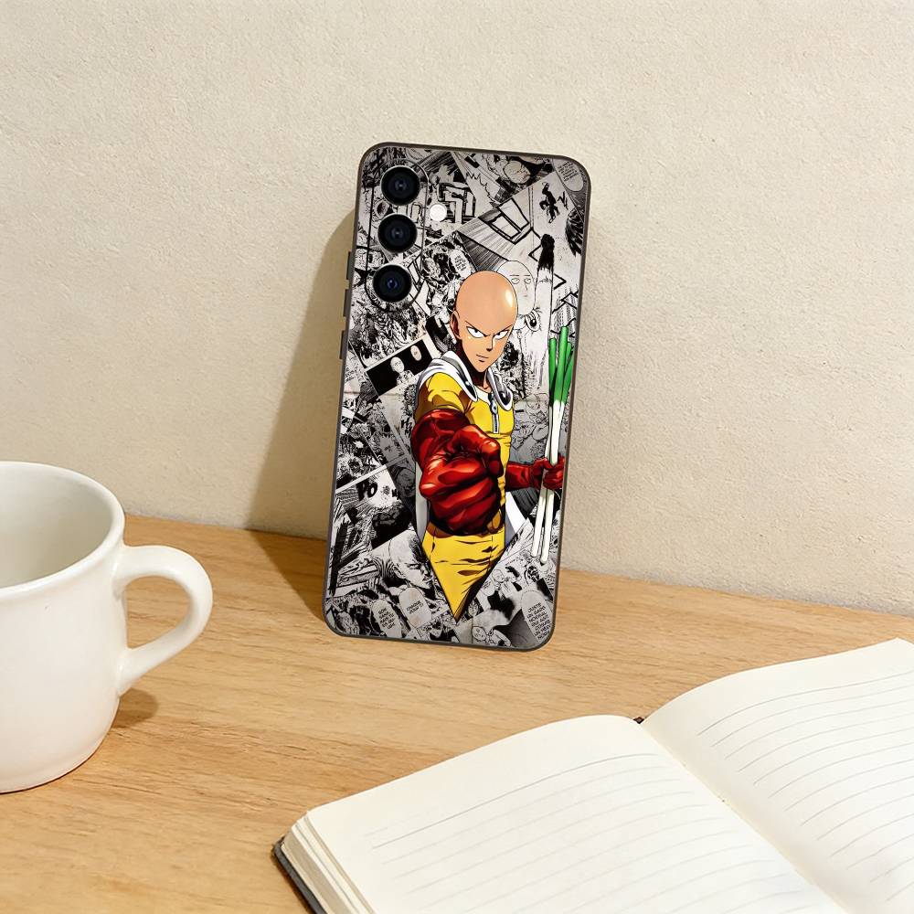 One P-Punch M-Man S-Saitama   Phone Case For Samsung Galaxy A73,A72,A71,A70,A53,A52,A51,Others Soft Black Cover