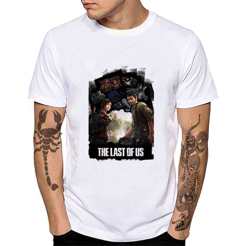 Футболка Last Of Us Part Ii Ellie S Tattoo Lou с принтом жирафа в стиле игры