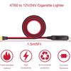Автомобильный прикуриватель к XT60 12V 24V Зарядный кабель для ALLPOWERS S2000 Bluetti EB55, Anker 757/767 Ecoflow Серия Delta
