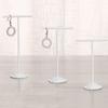 3Pcs/Set Hanging Jewelry Display Holder Metal Necklace Organizer Rack  Earring
