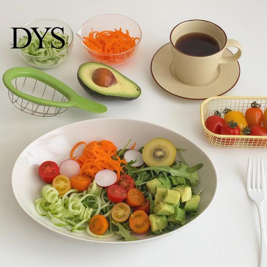 Easy Avocado Peeler Multifunctional Slicer, Quick Pitter Cutter Tool for Kiwi, 3 Kitchen Gadget in 1 Fruit Slicer Divider, Guacamole Prep