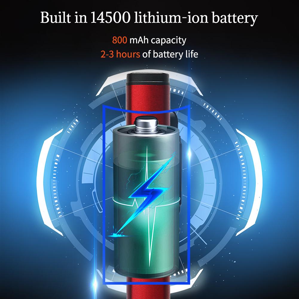 Светодиодный фонарик с USB-зарядкой, боковой COB, портативный, МИНИ, с клипсой-ручкой, встроенный аккумулятор, многофункциональный, для кемпинга, аварийный фонарь