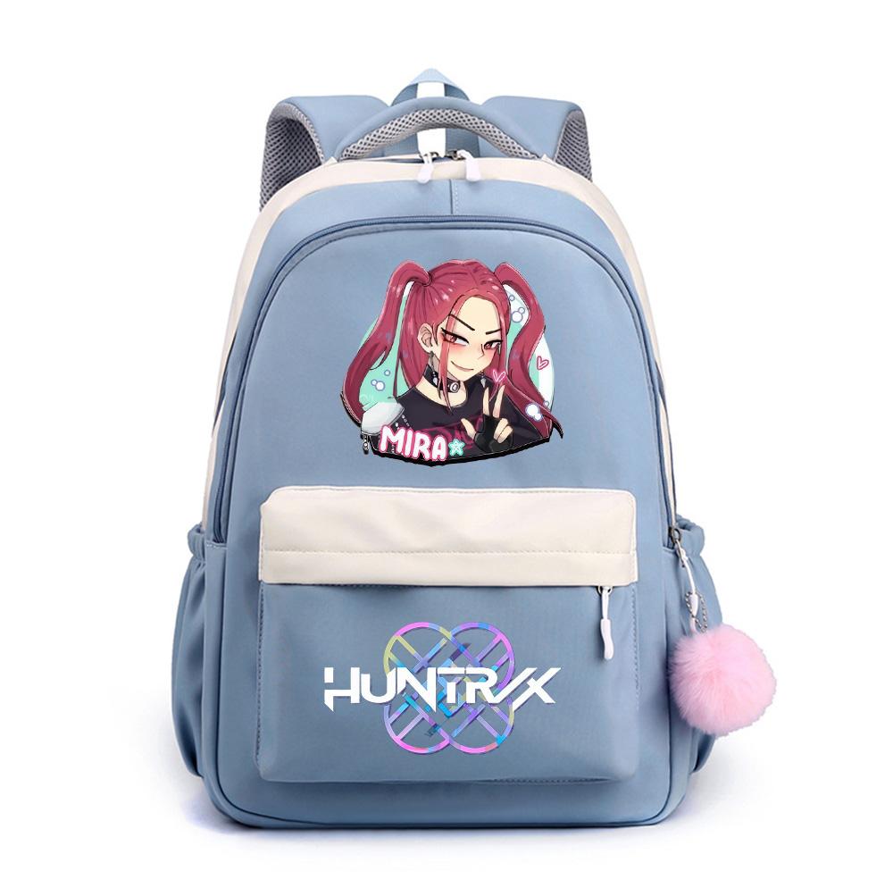 Аниме K-Pop Принт Рюкзак Большой Вместимости для Подростка Студента Девочки Мальчика Школьный Рюкзак Сумка для Книг Детский Подарок Женская Водонепроницаемая Дорожная Сумка Мочила
