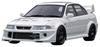 Модель зажигания 118 Mitsubishi Lancer Evolution VI GSR T.M.E (CP9A) Белый Готовый продукт IG3663