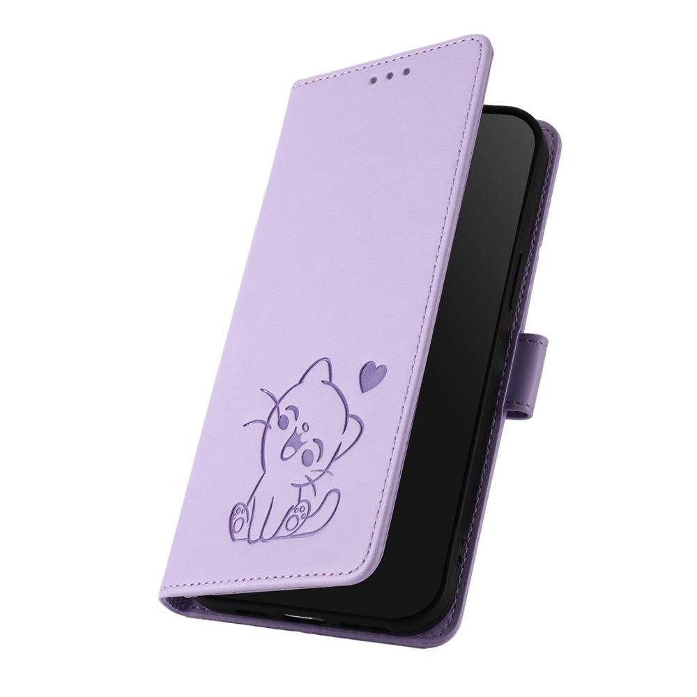 Strap Case for Funda ZTE Blade A76 A75 A56 Pro A36 A52 Lite A53 A35E A55 A73 5G Leather Wallet Flip Cover Kawaii Cat Phone Cases