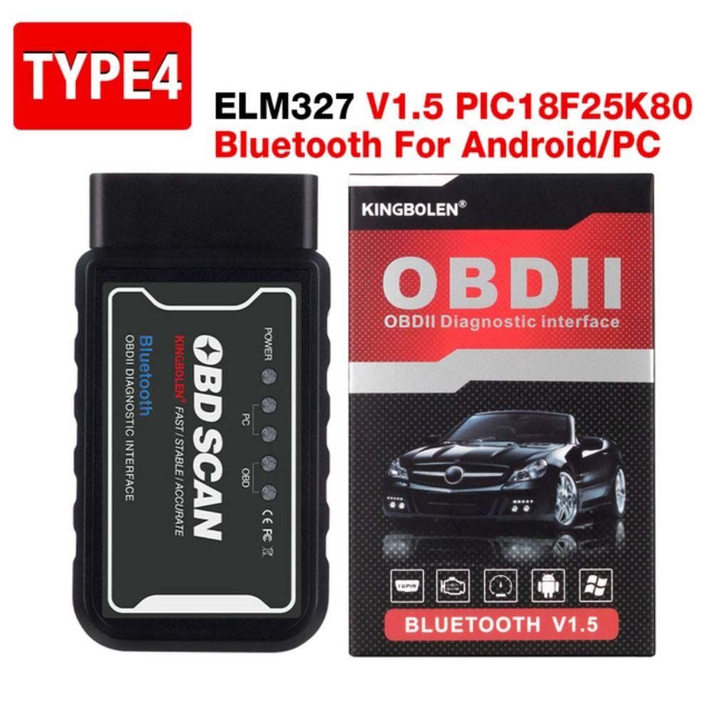 Android IPhone PIC18F25K80 Chip Diagnostic Tools Car WiFi Scanner OBD2 Scanner Fault Code Reader
