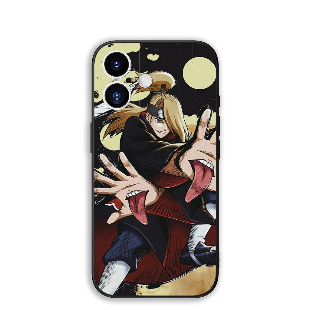 Cover for OPPO A40 A80 A60 A38 A79 A15 A16 A17 A18 A58 A78 A57 A53 A40M 4G 5G Phone Case Deidara Narutos Itachi Uchiha Akatsuki