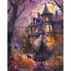 Хэллоуин Дом Diy Картина по номерам для взрослых на холсте Современная настенная художественная картина по номерам Diy Подарок