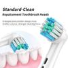 8 шт. сменных насадок для зубной щетки, совместимых с зубной щеткой Oral B