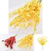 Oncidium Silk Flower Bouquet For Wedding Decor And Home Interior Decor With Realistic Craftsmanship