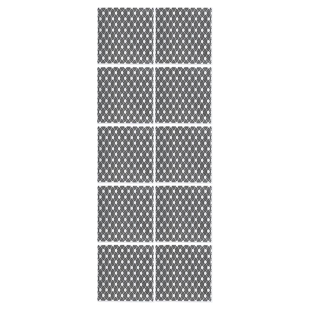 10 шт. прозрачных штампов, изысканные декоративные многоразовые арочные узоры, прозрачные штампы для изготовления открыток