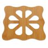 Creative Wooden Insulated Coaster Thicken Non-slip Cup Mat Multifuntional Portable Table Mat Home Decoration