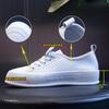 Women's Shoes 2025 New Summer Breathable Fashion Sports and Leisure Single Shoes Women's Versatile Flat White Shoes Children