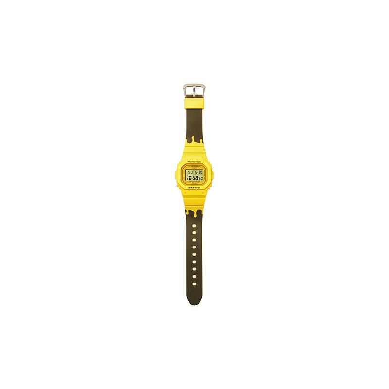 Casio Часы серия-квадратная банка для меда подарочная коробка специальная задняя крышка гравировка часы электронный механизм ремешок из смолы японские и корейские часы одинаковые SLV-22B-9PFH