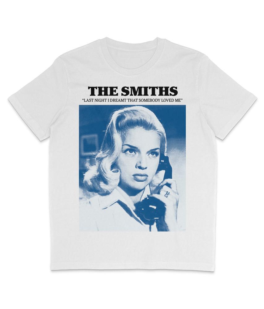 The Smiths Прошлой ночью мне приснилось... Диана Дорс Синяя Органическая Футболка Унисекс Футболка