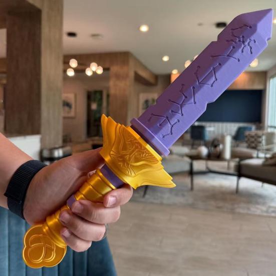 Kpop Охотник Косплей Длинный меч Набор Костюм на Хэллоуин Вечеринка Сделай сам Ручная работа Вдохновленный мультфильмами Оружие охотников