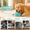 Slow Feeder Dog Licking Bowl, Anti-Removal Ball Liquid Feeding Bowl, No-Spill Leak-Proof & Jam-Free Rolling, Food-Grade Detachable Design, 10oz