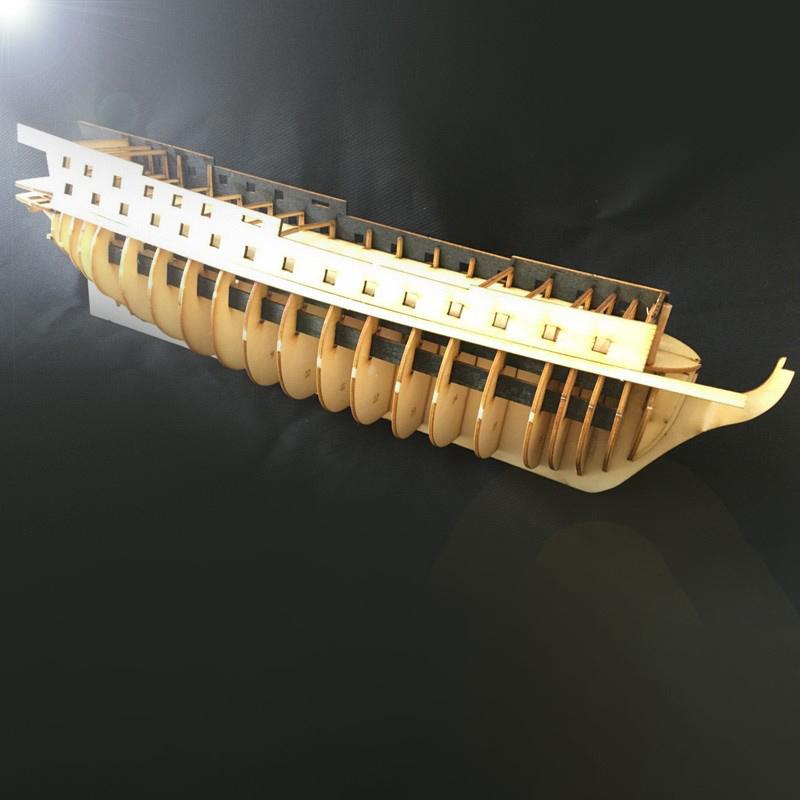 Модель парусного корабля HMS Victory Наборы моделей Простая конструкция Версия Sailbot kit Руки Практика Моделирование