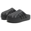 adidas Оригинальные AdiFOM SUPERSTAR MULE Устойчивые к истиранию Скользкие Закрытый носок Шлепанцы Унисекс Черный JP5387