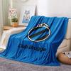 1PC Club Brugge KV Print FlAannel Blanket, High quality Comfortable for All Seasons, Home Decor, Warmth and Comfort