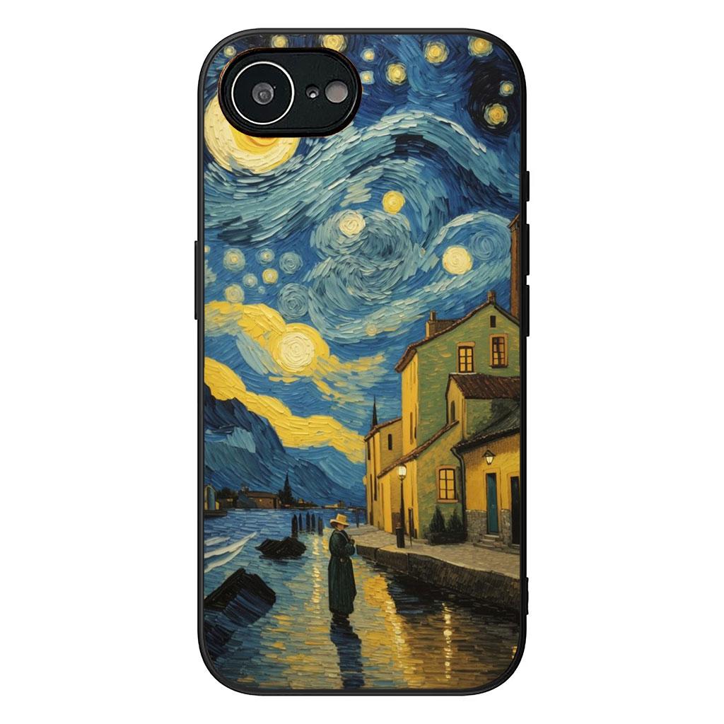 Starry Night Van Gogh Sky Art Cover for Samsung Galaxy A36 A17 A26 A07 A35 A54 A53 A13 A33 A34 S8 S9 S20 S21 FE S10 Plus Case