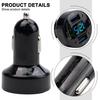 Car Charger New Voltage Monitoring 4USB Aluminum Alloy+PC